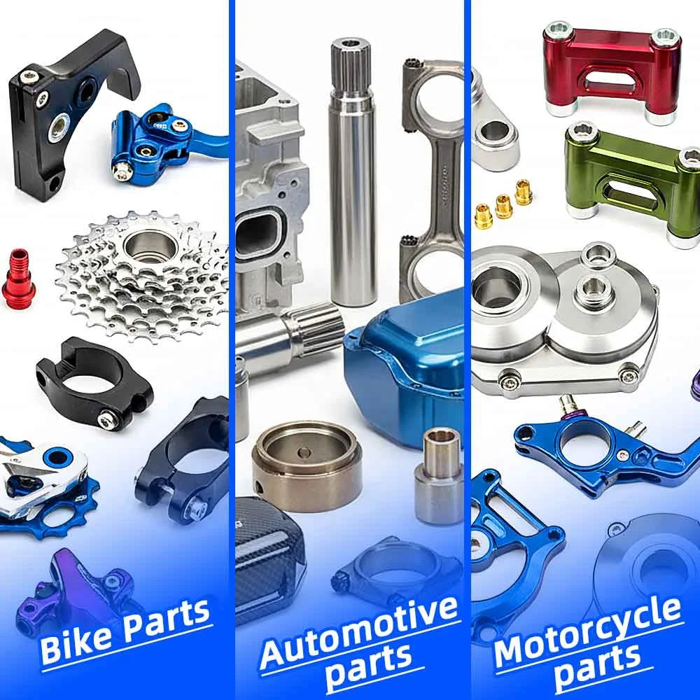 Cnc Machined Bicycle Spare Parts Pinion for Cnc Parts Bike Car Stainless Customized Motorcycle Metal Parts Machining Services