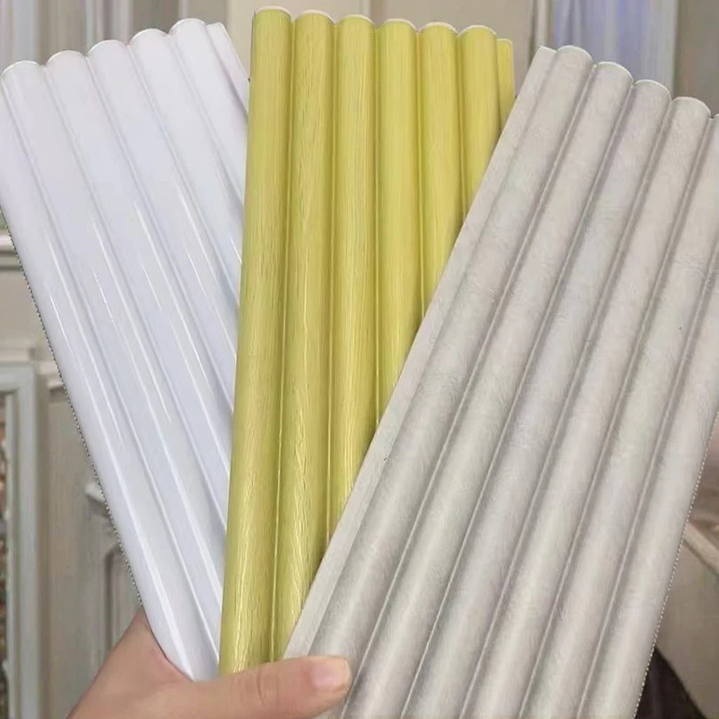 Wholesale Modern 3D PS Decorative Wall Panel Easy Install Plastic Moldings for Hotel Interior Wall Decoration