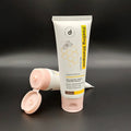 Wholesale Plastic Cosmetic Tubes 40mm Diameter 100ml Capacity Matte Finish Flip Top Packaging for Face Wash and Face Masks