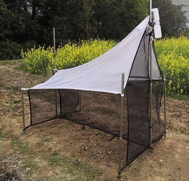 Standard Size Malaise Tent Traps With Collection Bottles Insect Monitoring Collection Net