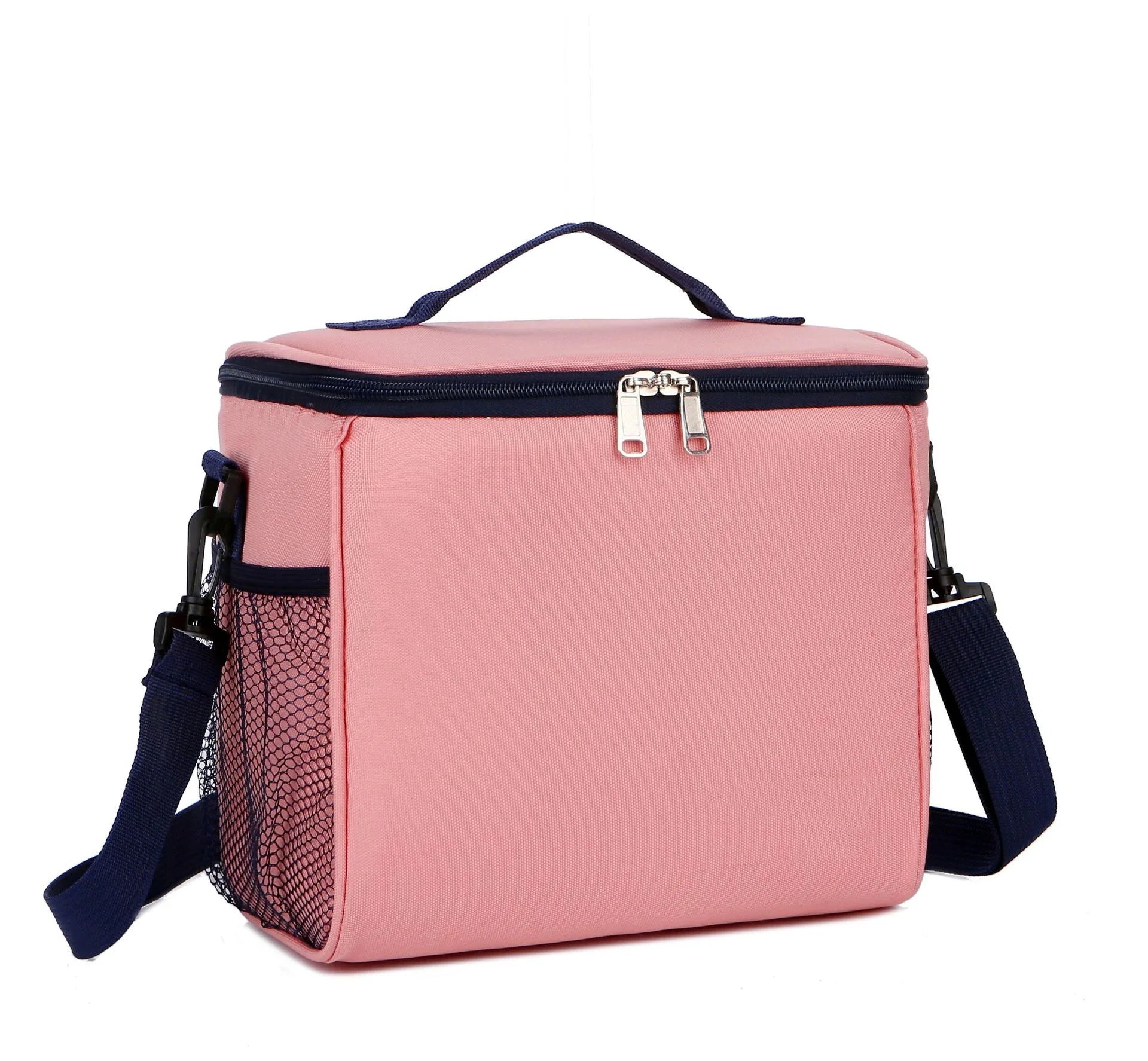 Customized Handbag Student Lunch Box Insulated Bento Box Ice Pack Oxford Cloth Women Lunch Bag Travel Portable Lunch Storage