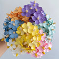 Violet Dried Flower Bouquet Preserved Natural Dried Flowers for Wedding Decoration