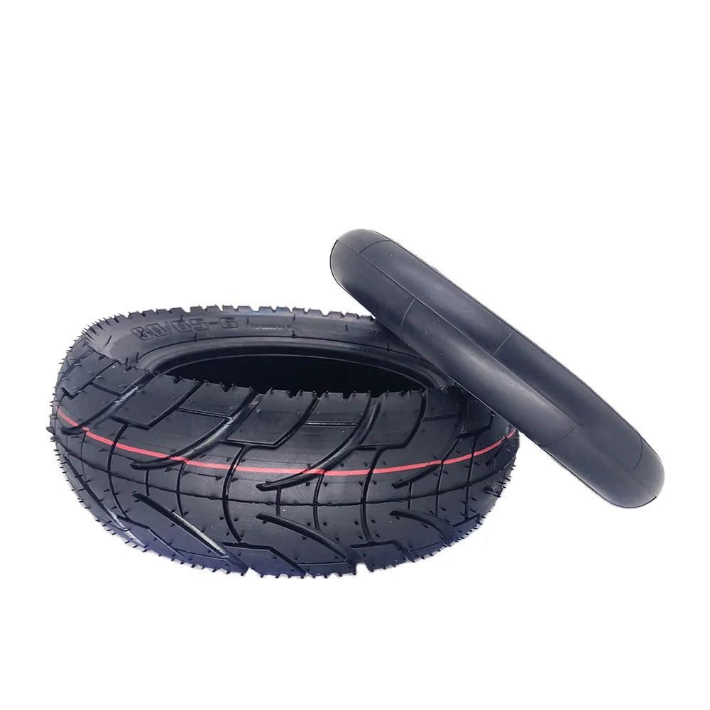 Zero 10X KuGoo M4 Electric Scooter 10 Inch 80/65-6 City Road Tyre 10x3.0 Outer Tire With Bent Valve Inner Tube for Scooter