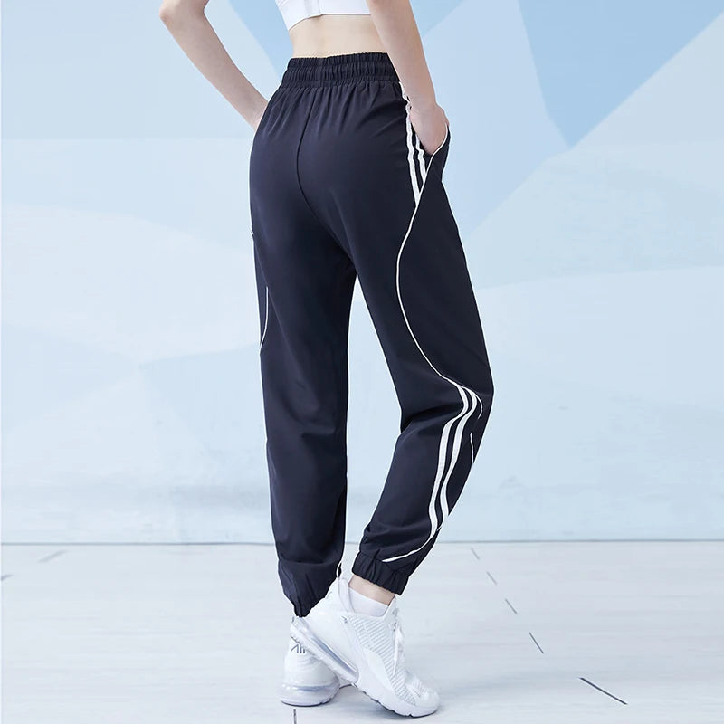 Mujer Gym Custom Sweat Pants Pockets Drawstring Fitness Joggers Pants Woman Blank Sportswear Sweatpants Women