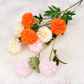 DREA Factory Wholesale 66cm 3 Heads Silk Flower Dandelions Artificial Flowers Decoration for Wedding
