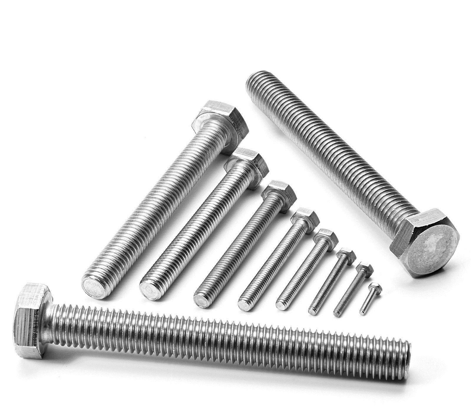 DIN933 Full Thread Galvanized Hex Head Bolt 4.8/8.8 Grade Carbon Steel Bolt Hex Bolt