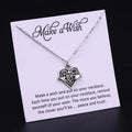 Irish St. Patrick's Day Gift Claddagh Ring Interlocking Rings Charm Celtic Knot Lucky Clover Shamrock Pendant Jewelry Necklaces