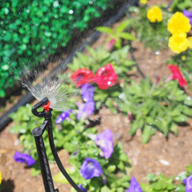 G Type 180 Degrees Plastic Micro Jet Sprinkler for Agriculture Irrigation Quick Connect Rotating Sprinkler Watering Function