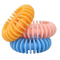 Hot Sale Beef Flavor Rubber Indestructible Pet Dog Chew Toy for Aggressive Chewers Teeth Cleaning Dog Toothbrush