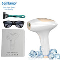 Professional 510k Ice Ipl Laser Hair Removal Handset Epilation Laser Home Ipl Hair Removal With Ice-Cooling System at Home
