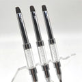 Dual-end White Acrylic Handle with Rhinestones Nail Liner Brush Gel Brush Set for Manicure