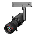 BESUN On-board 1-10V Dimmable 1 3 Phase Rail System 10-36W Zoomable Led Track Light