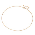 Fashion Jewelry Necklaces Cable Chain Stainless Steel 14k Gold Plated Cross Link Chain Necklace for Women