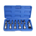 13pcs/set Ratchet Multifunctional Metric Allen Torque Wrench Small Chrome Vanadium Steel Socket Tool Set