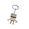 Creative Gifts Custom Metal Robot Key Chain Hanging Keychain Pendant
