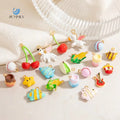 SUMMLY Trendy Personalized Cartoon Pendant 18K Gold Plated  Alloy DIY Charm Accessories Fashion Jewelry Manufacturer