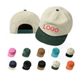 Wholesale Custom Embroidery Patch Logo 5 Panel Blank Rope Baseball Caps  Unstructured Corduroy Retro Flat Brim Dad Hats