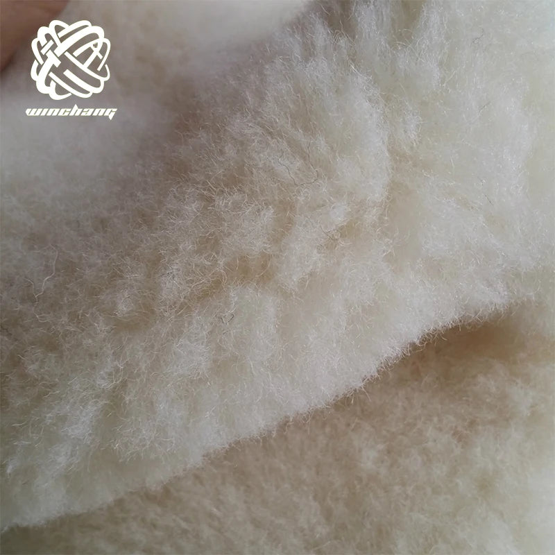 100% Recycled Polyester Fur Synthetic Sherpa Fleece Fuax Fur Plush Syntatic Fur Fabric Use for Lining