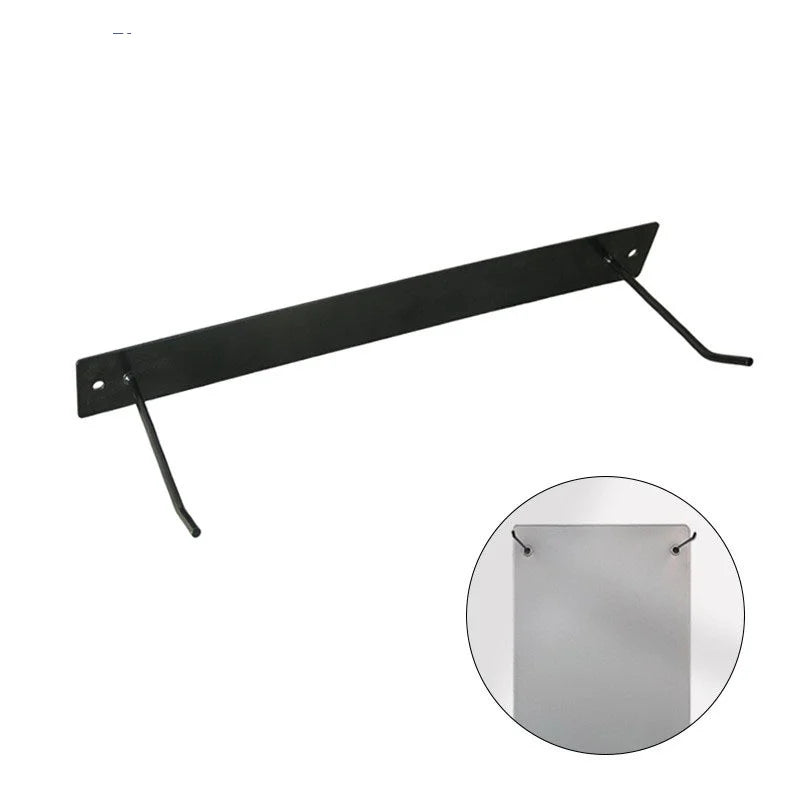 High Quality Wall-Mounted Hanging Yoga Mat Rack Space-Saving Gym Mat Holder Wall-Mounted  Hanging Exercise Mat Rack