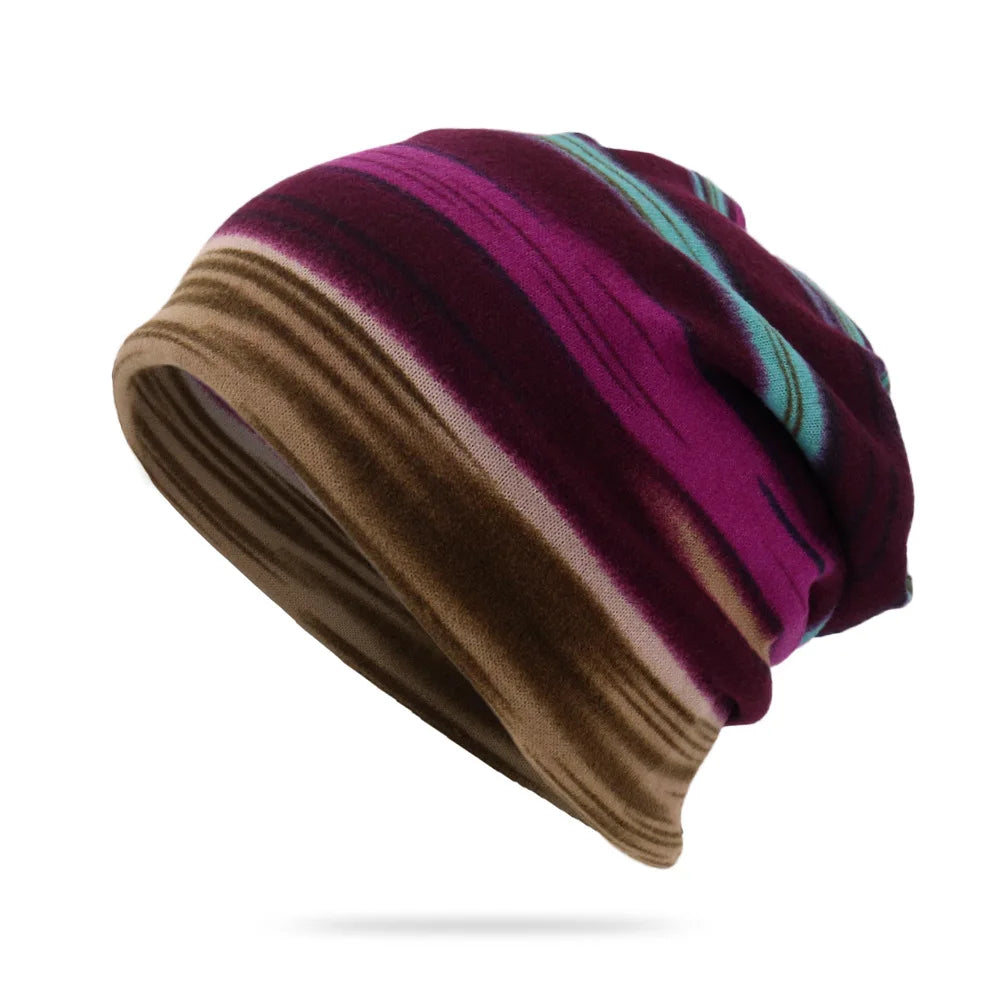 Fashion Multifunction Women Autumn Warm Beanies Skullies Scarf Hat Men Outdoor Hip Hop  Vintage Bonnet Beanie Cap