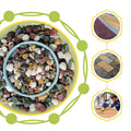 Colored Landscape Stone Decorative Pebbles Mixed With Natural Landscape Colored Gravel Terrazzo Stone