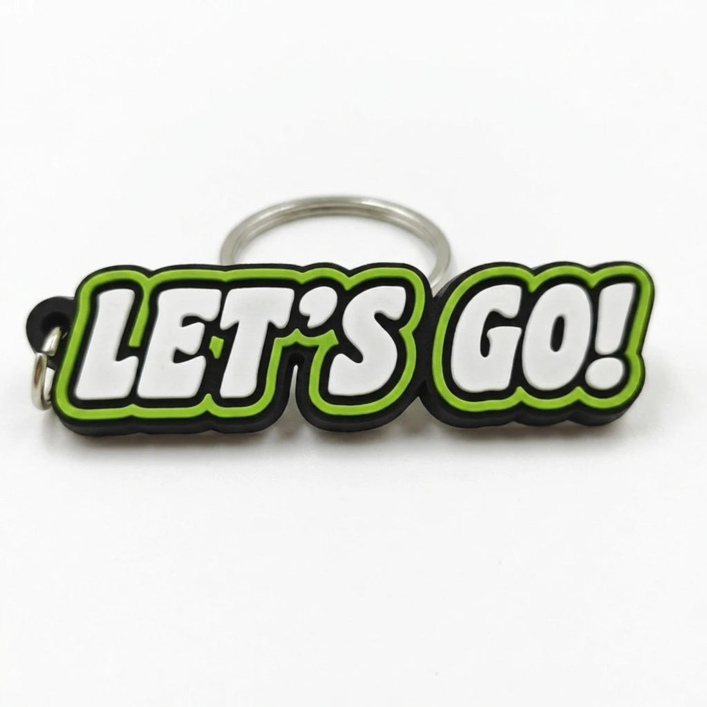 Custom 3d Rubber Keychain PVC Keychain Rubber Key Ring