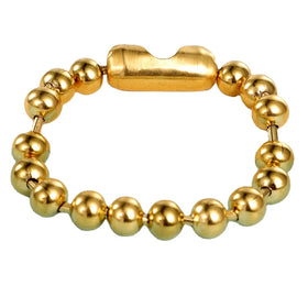 Hip Hop Stainless Steel With 8mm Beads Bracelet With Unique Design Titanium Steel Bracelet Pulsera Jewelry Gift for Her