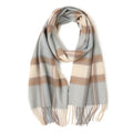2023 Classic Scotland Checked Pattern 100% Pure Cashmere Woven Scarf Customized Logo Autumn Unisex 30x180cm