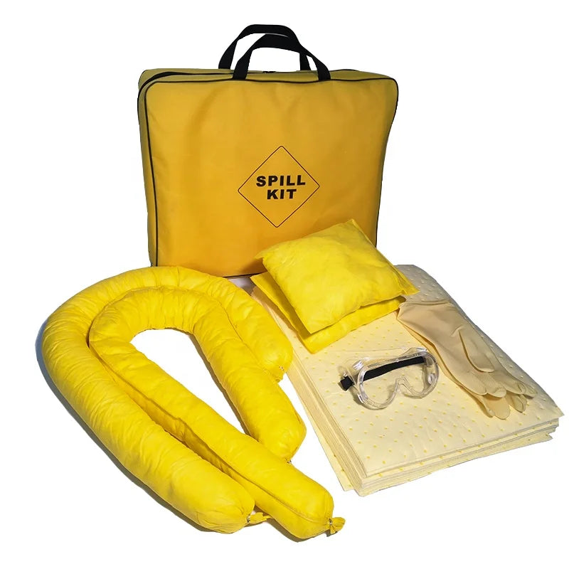 Yellow Series Lab Movable Chemical Spill Kit