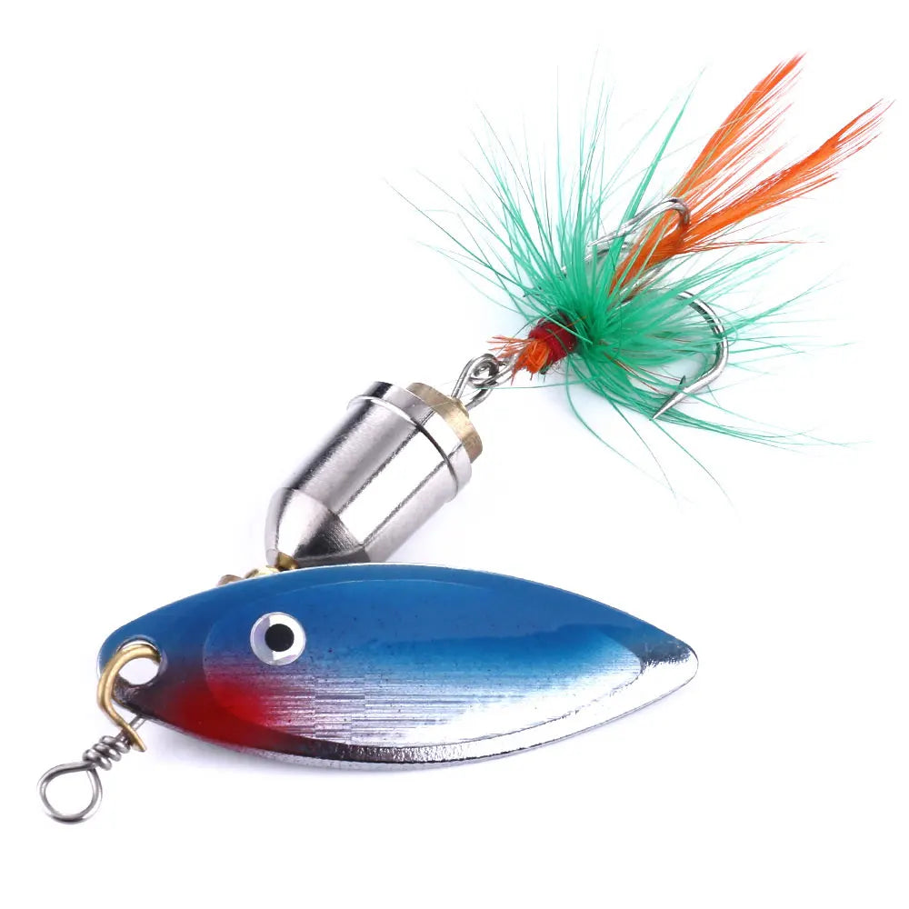 7.4g China Customize Metal  Spinner Fishing Lures Pesca Top Quality Artificial Bait