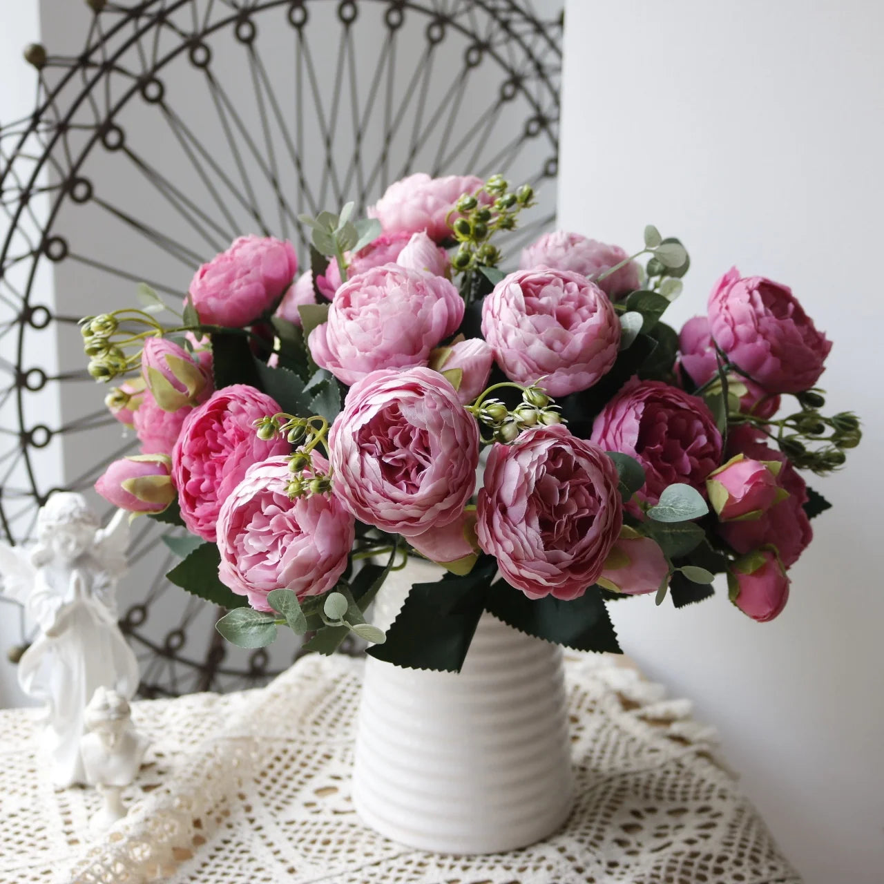 X-P001 Decorative Real Touch Artificial Silk Peony Flowers Artificial Wholesale for Wedding Home Decoration