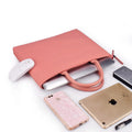 Unique Waterproof Polyester Business Office 13.3 14 15.6 Inch Laptop Messenger Handbag Notebook Briefcase ST05S