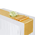 Satin Table Runners for Parties Wedding Christmas Table Decoration Tablecloths Runner 12x108 Inch Polyester Table Runner Cloth