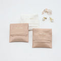 Custom Gift Packaging Pouch Suede Jewelry Bag Microfiber Envelope Jewelry Pouch