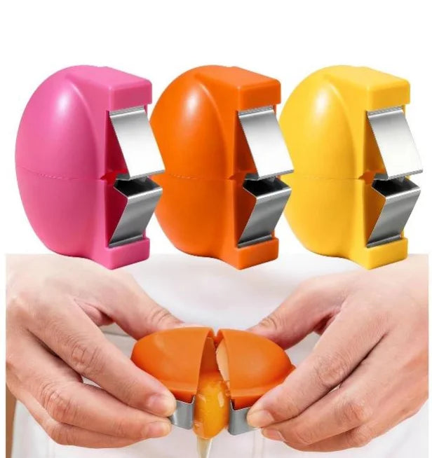 New Arrival  Manual Egg Cracker Tool Shell Separator Remover Peeler Breaker Egg Shell Opener for Boiled Raw Eggs