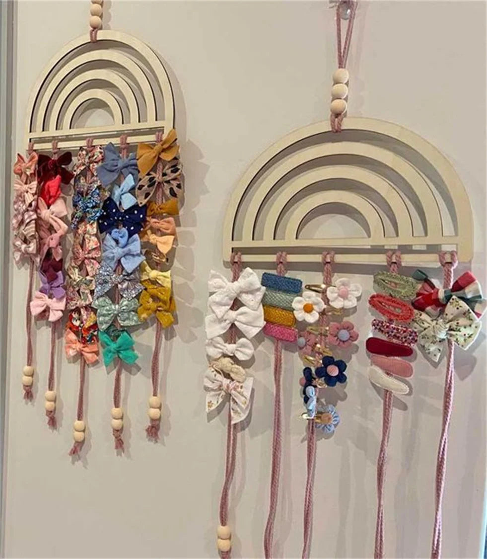 Factory Custom Direct Sales Hairpin Storage Wooden Hairpin Accessories Display Stand