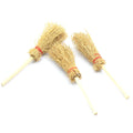 100pcs Miniature Doll House Besom Wooden Witch Furniture Whisk Broom Figurines Ornament Doll Kitchen Slime Accessories Toys