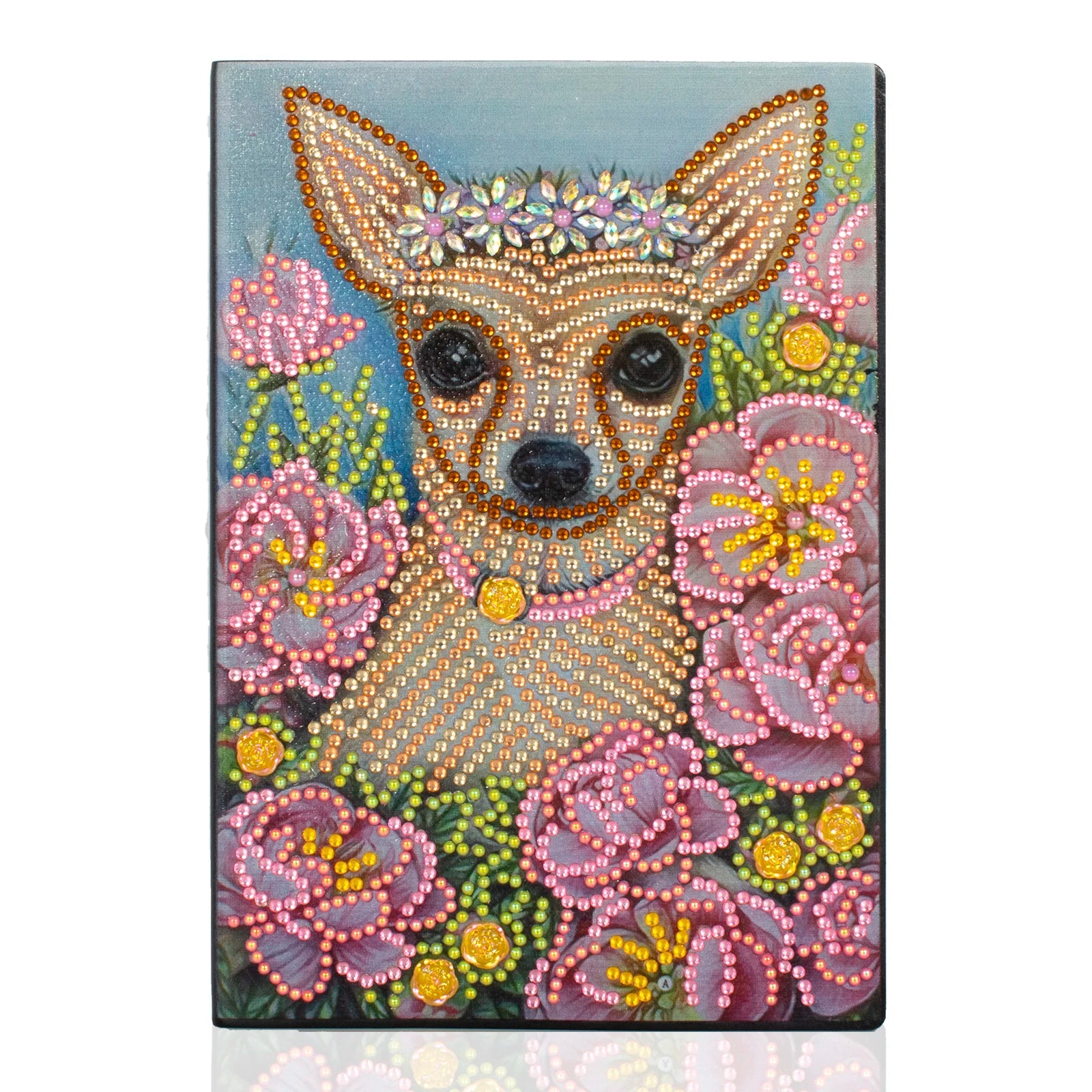 5d Diamond Painting Handmade Diy Special Shaped Drill Notebook Mosaic Embroidery Dog Pattern Waterproof Cover Diamonds Notebook