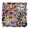 50Pcs CSGO Shooting Game Graffiti Sticker for Boy Laptop Luggage Skateboard Car Motorcycle Vinyl Cool Stickers
