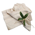 Beige Cotton Napkins Wholesale Soft Comfortable Serviette De Table En Tissus Washable Wrinkled Cloth Handmade Customized Logo