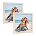 Square Photo Frame Luxury Picture Frame Sublimation Photo Frames on the Table and on the Wall