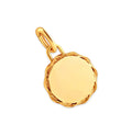 Milskye Style Beautiful Fashion Fine Jewelry for Women 14k Gold Plated 925 Silver Coin Talisman Charm Necklace