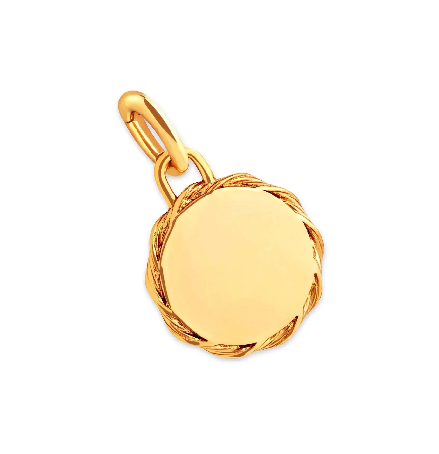 Milskye Style Beautiful Fashion Fine Jewelry for Women 14k Gold Plated 925 Silver Coin Talisman Charm Necklace