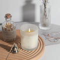 IKEDA Design Long Lasting Organic Soy Wax Glass Jar Candles-Eco-friendly Handmade for Easter Ramadan Diwali Father's Day & Bars