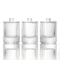 Perfume Bottle Empty High-grade Round Column Glass Travel Convenient Pressing Fine Spray Essential Oil Fragrance High-gr