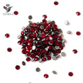 Decorate Clothing Colorful Strass Iron Dark Siam  Hot Sale Hotfix Rhinestone Ss16 Rhinestones Crystal
