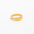 High End 18K Gold Heart Shape Stainless Steel Finger Rings for Women Stainless Steel Jewelry MegaBDM