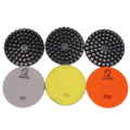 4inch 100mm Wet Resin Bond Diamond Polish Pads for Stone Concrete Floor Emery Terrazzo