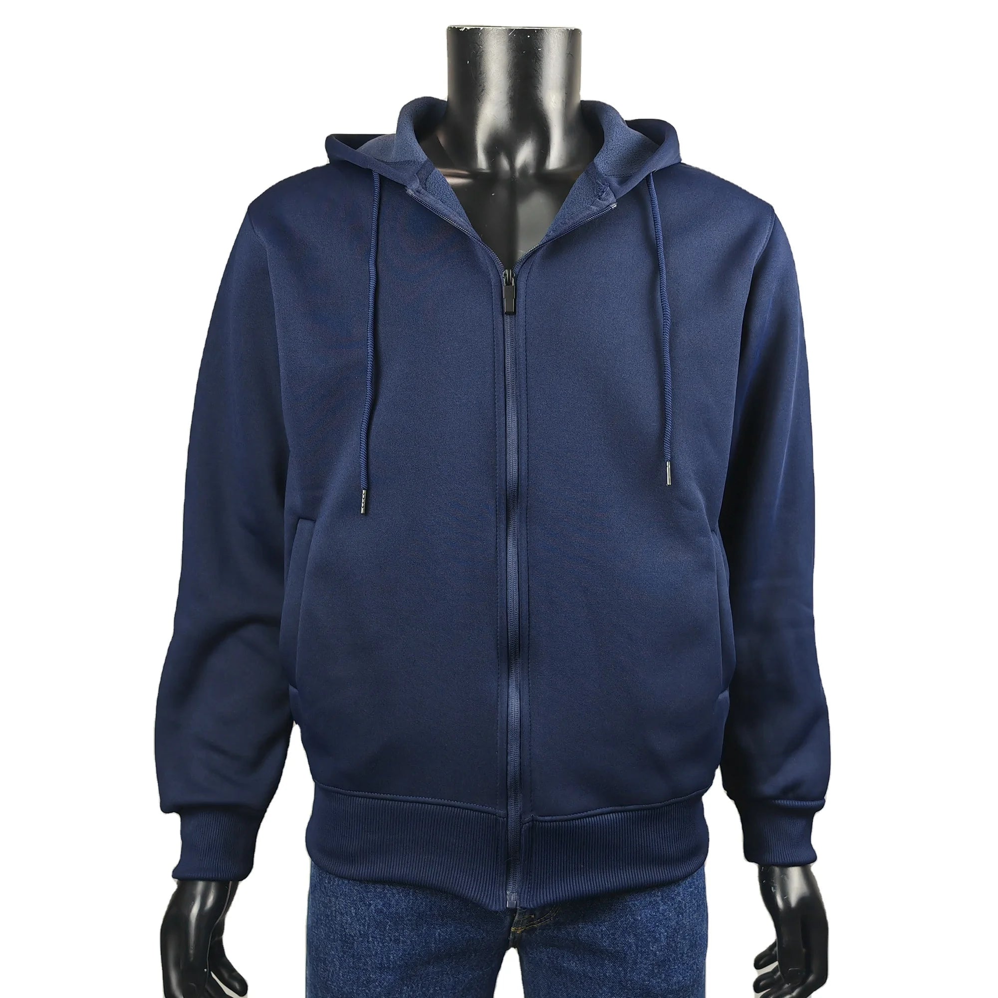 Manufacture Custom Design Running Club Work Wear Training Pullover Unisex Fleece Polyester Drawstring Zip up Hoodies Uniforms