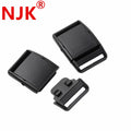 J1-008 Trendy Waterproof 50mm/40mm Side Plastic Strap Buckles with Custom Logo for Stock Bags